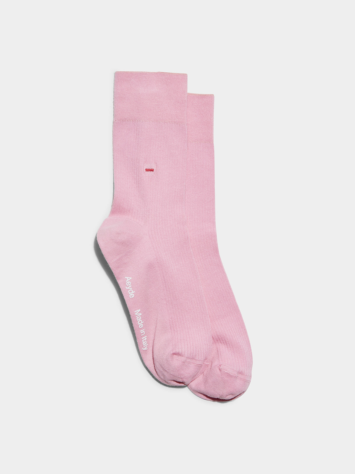 Aeyde | Jamie Cotton Socks Socks for Women | Pink | Luxury Materials | Handmade in Italy