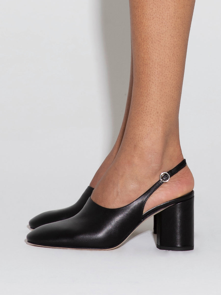 Jamila Leather Pumps