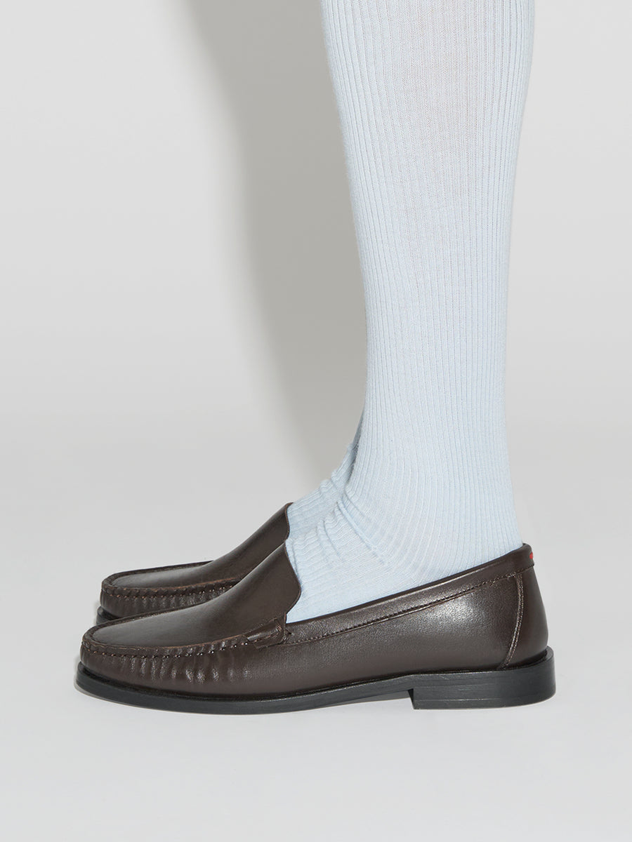 Aeyde | Jay Cotton Socks for Women | Glass Cotton | Luxury Materials | Handmade in Italy | How to Style