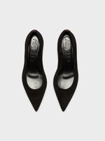 Judi Suede Pointed Pumps - Image 5