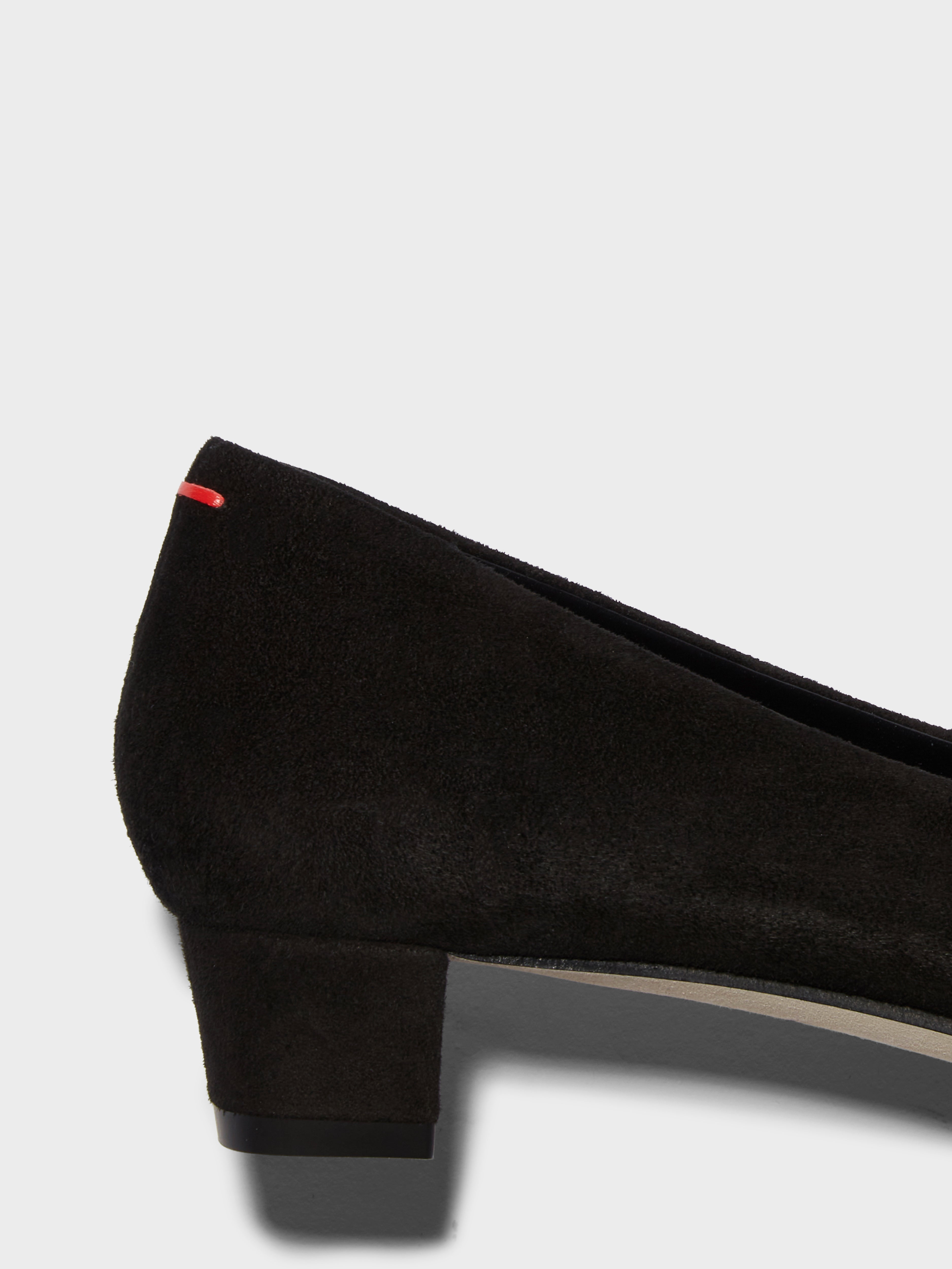 Judi Suede Pointed Pumps - Image 4