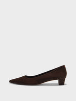 Judi Suede Pointed Pumps - Image 1