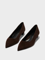 Judi Suede Pointed Pumps - Image 2