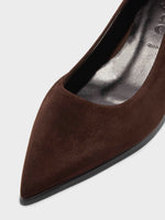 Judi Suede Pointed Pumps - Image 3