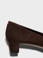 Judi Suede Pointed Pumps - Image 4