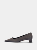 Judi Suede Pointed Pumps - Image 1