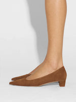 Judi Suede Pointed Pumps - Image 6