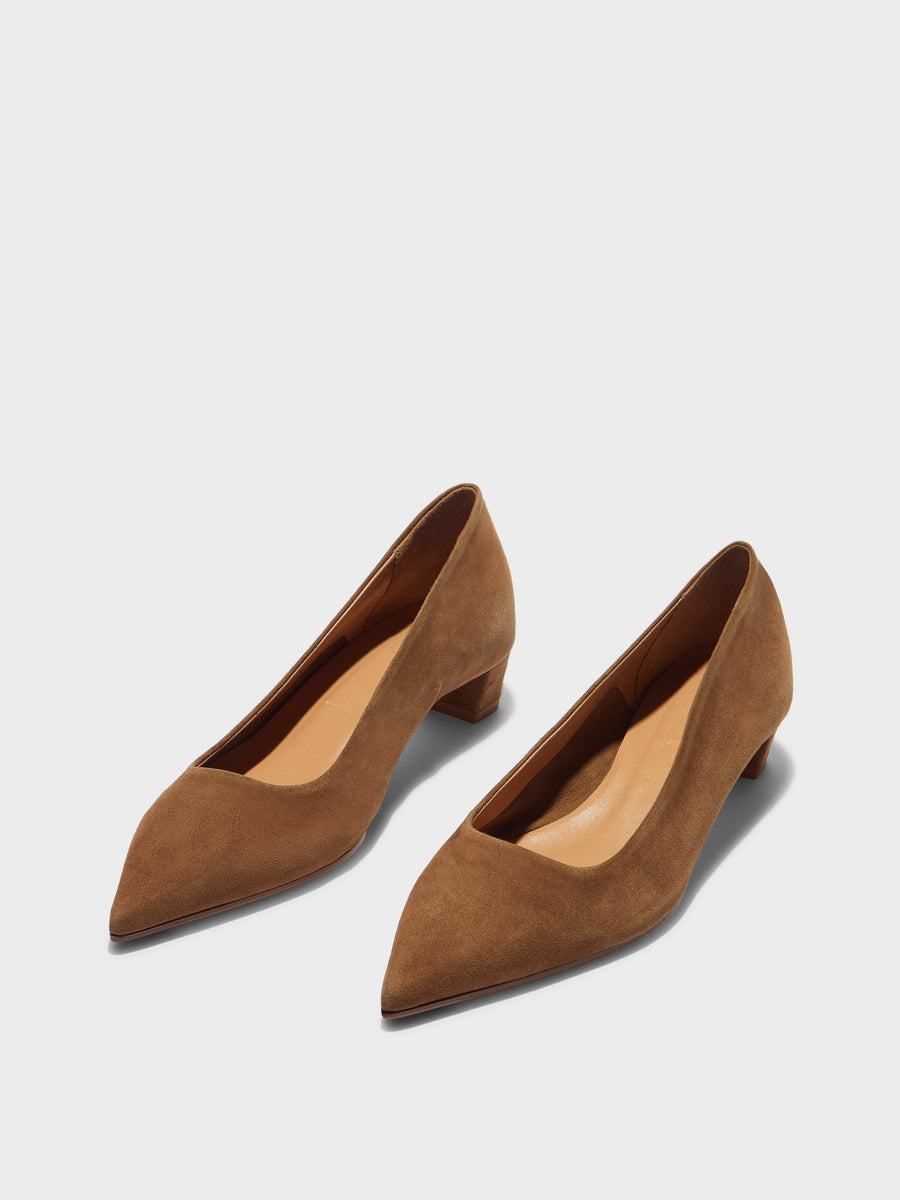 Judi Suede Pointed Pumps