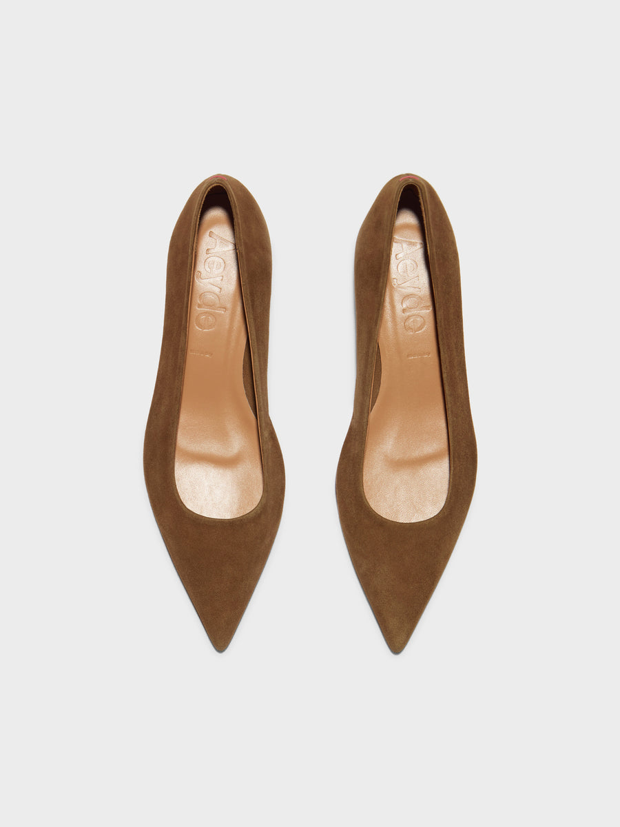 Judi Suede Pointed Pumps