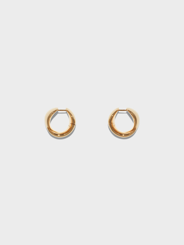 Junior Medium 18kt Gold-Plated Earrings
