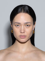Junior Medium 18kt Gold-Plated Earrings - Image 3