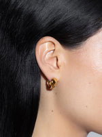 Junior Small 18kt Gold-Plated Earrings - Image 4