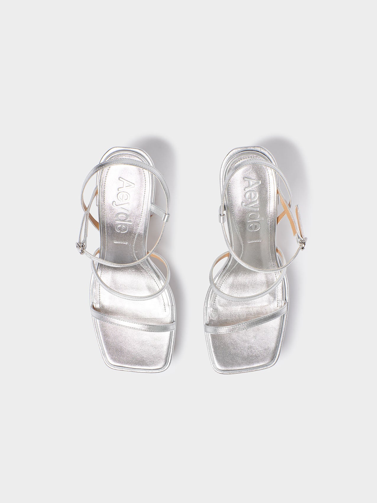 Katalin Leather Platform Sandals - Image 4