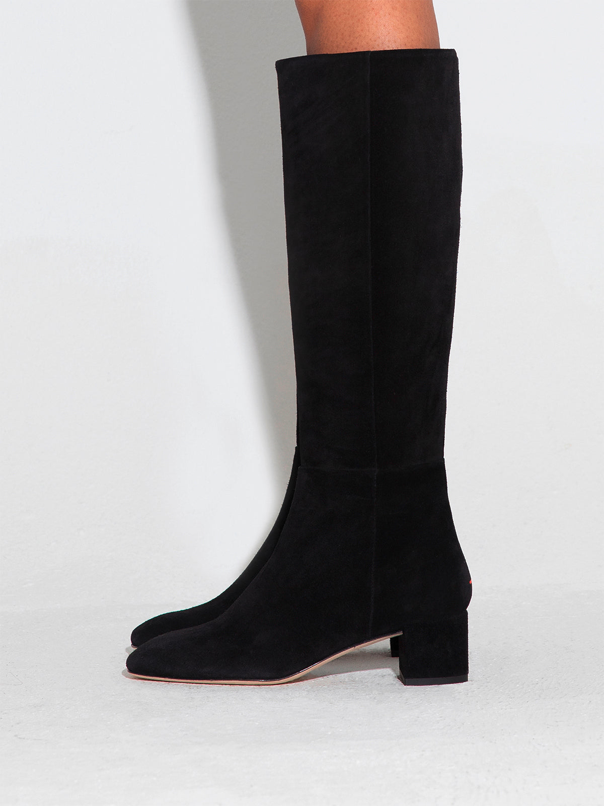 Laura Suede Knee-High Boots - Image 6