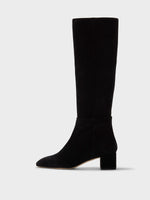 Laura Suede Knee-High Boots - Image 1