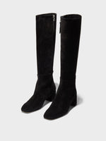 Laura Suede Knee-High Boots - Image 2