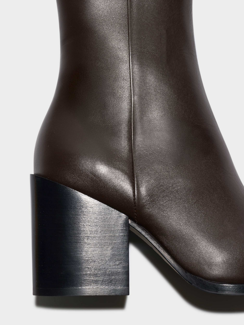 Leandra Leather Ankle Boots