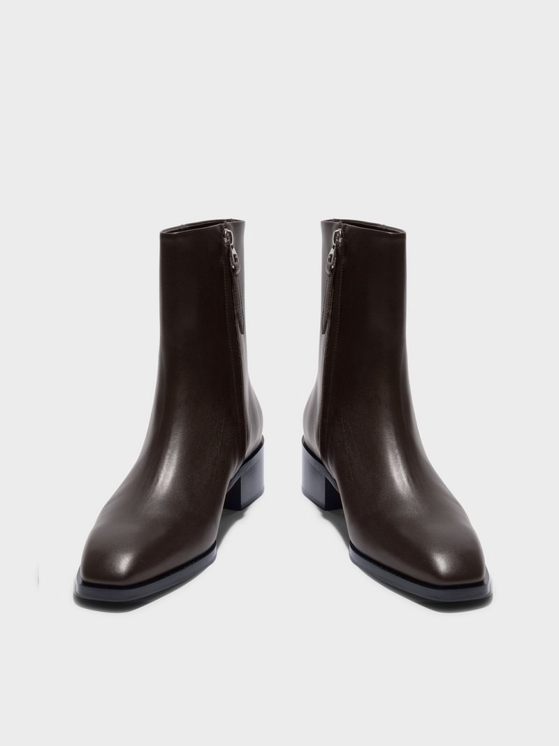 Lee Leather Ankle Boots