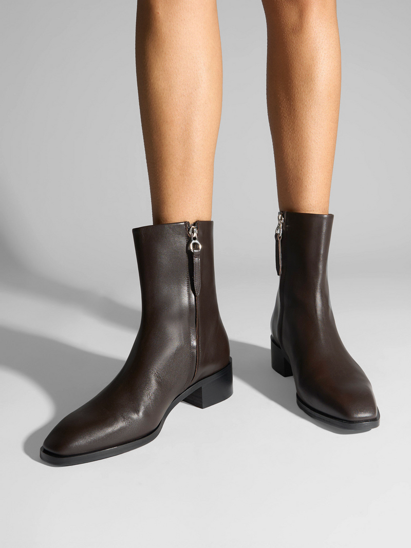 Lee Leather Ankle Boots