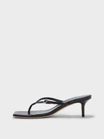 Leigh Leather Toe-Post Sandals - Image 1
