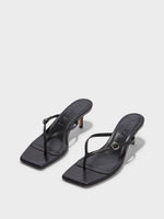 Leigh Leather Toe-Post Sandals - Image 2
