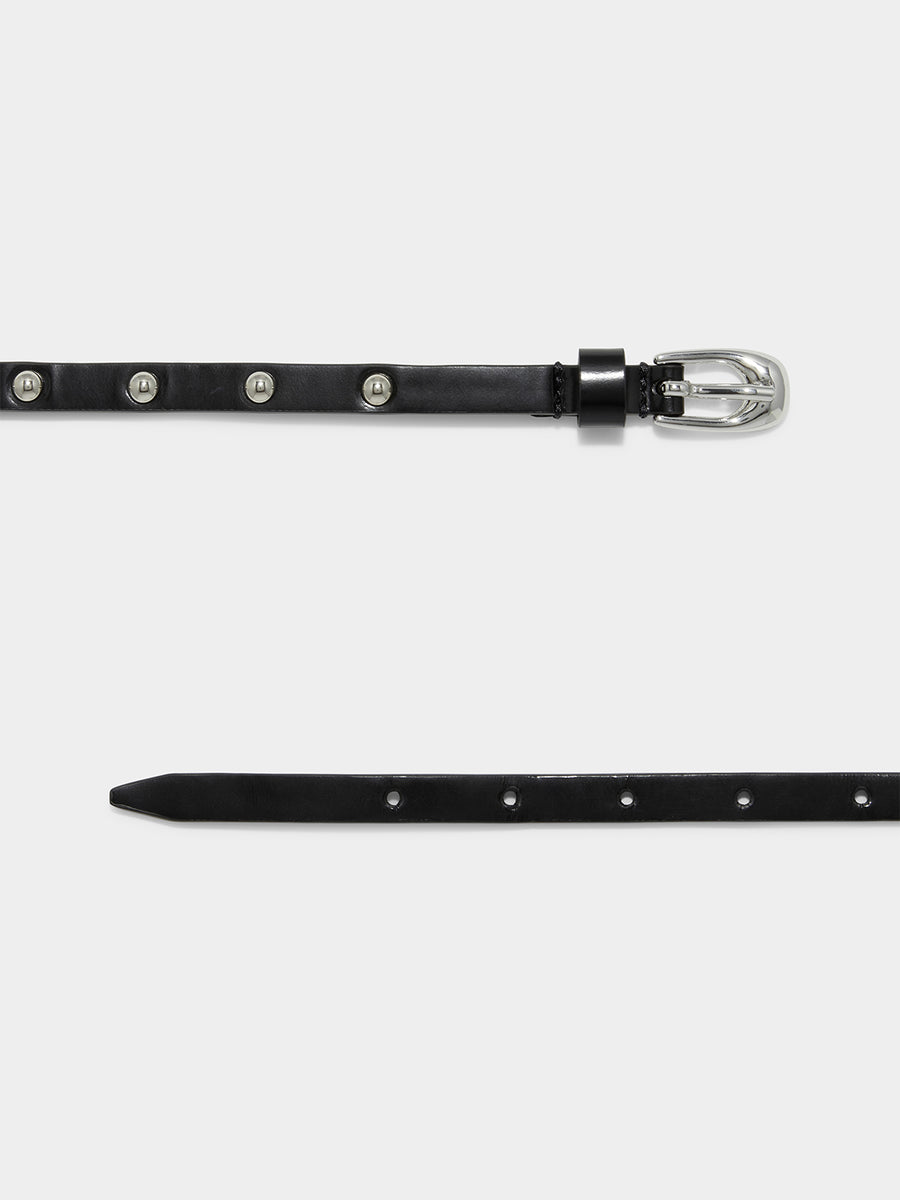 Liam Studded Leather Belt