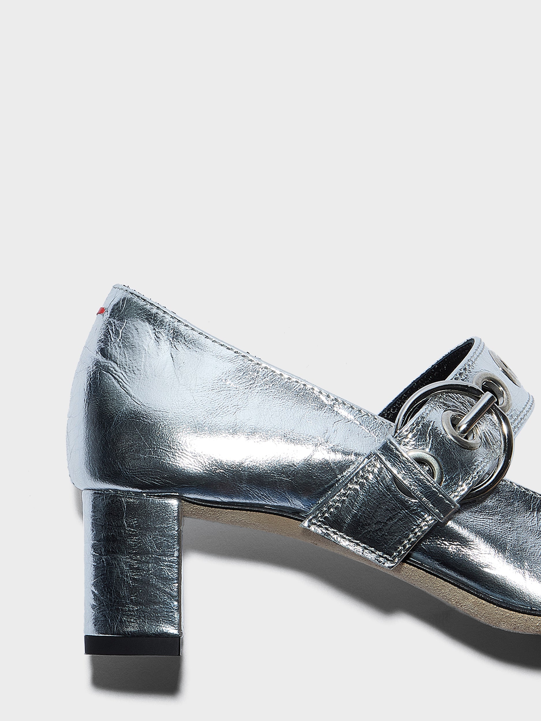 Lina Eyelet Mary-Jane Pumps - Image 4