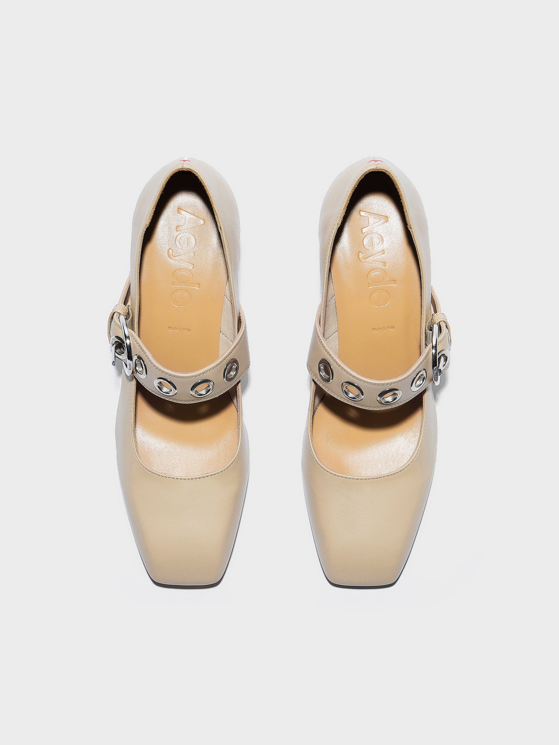 Lina Eyelet Mary-Jane Pumps - Image 5