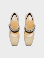 Lina Eyelet Mary-Jane Pumps - Image 5