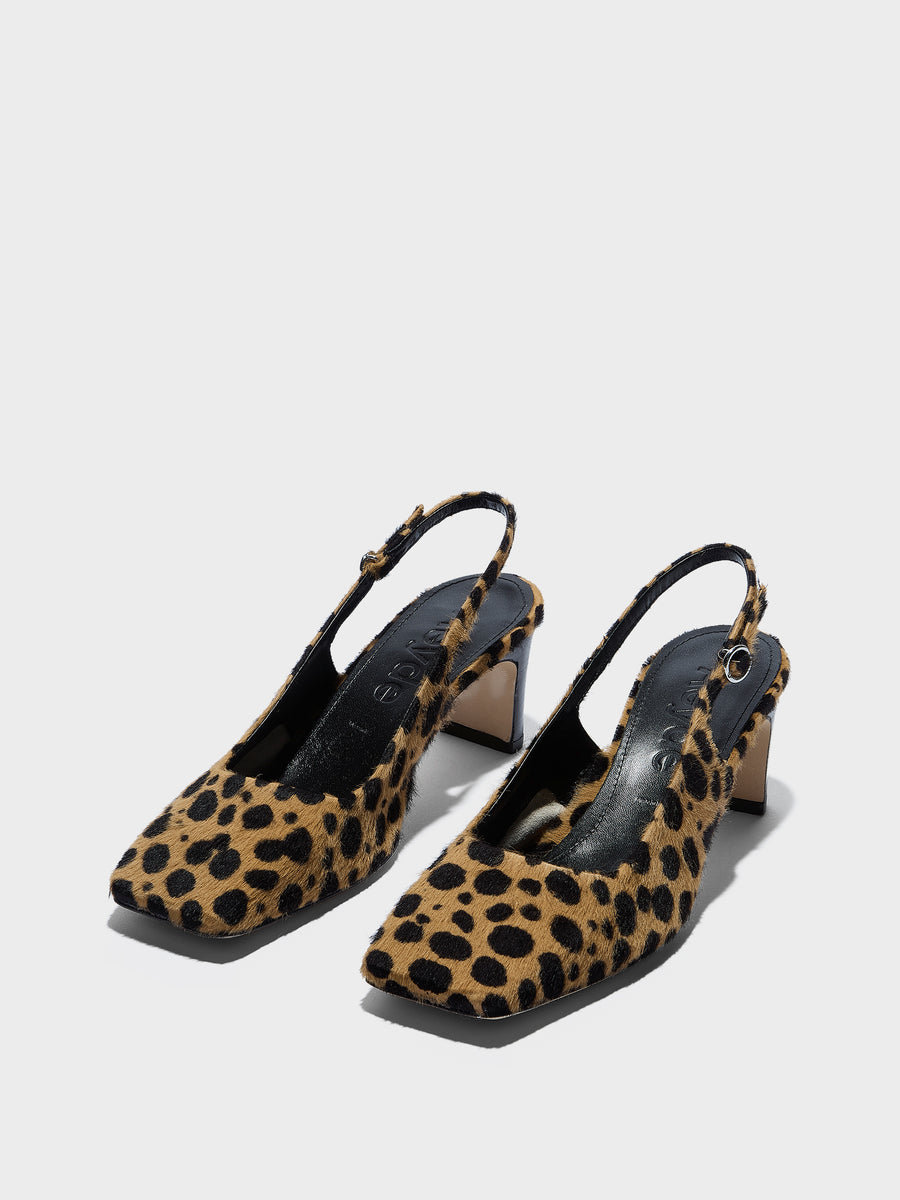 Liza Leopard Pumps