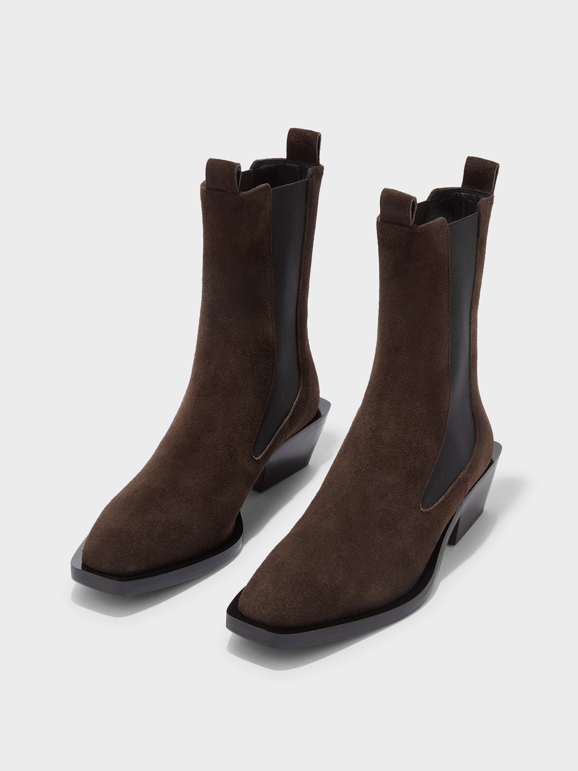 Luna Suede Chelsea Boots - Image 3