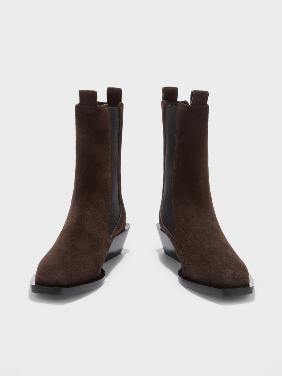 Luna Suede Chelsea Boots