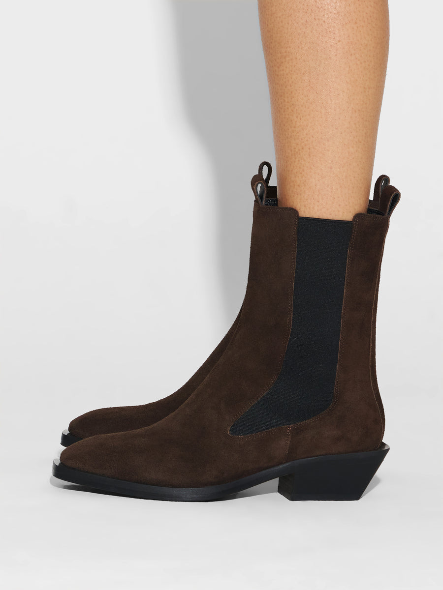 Luna Suede Chelsea Boots