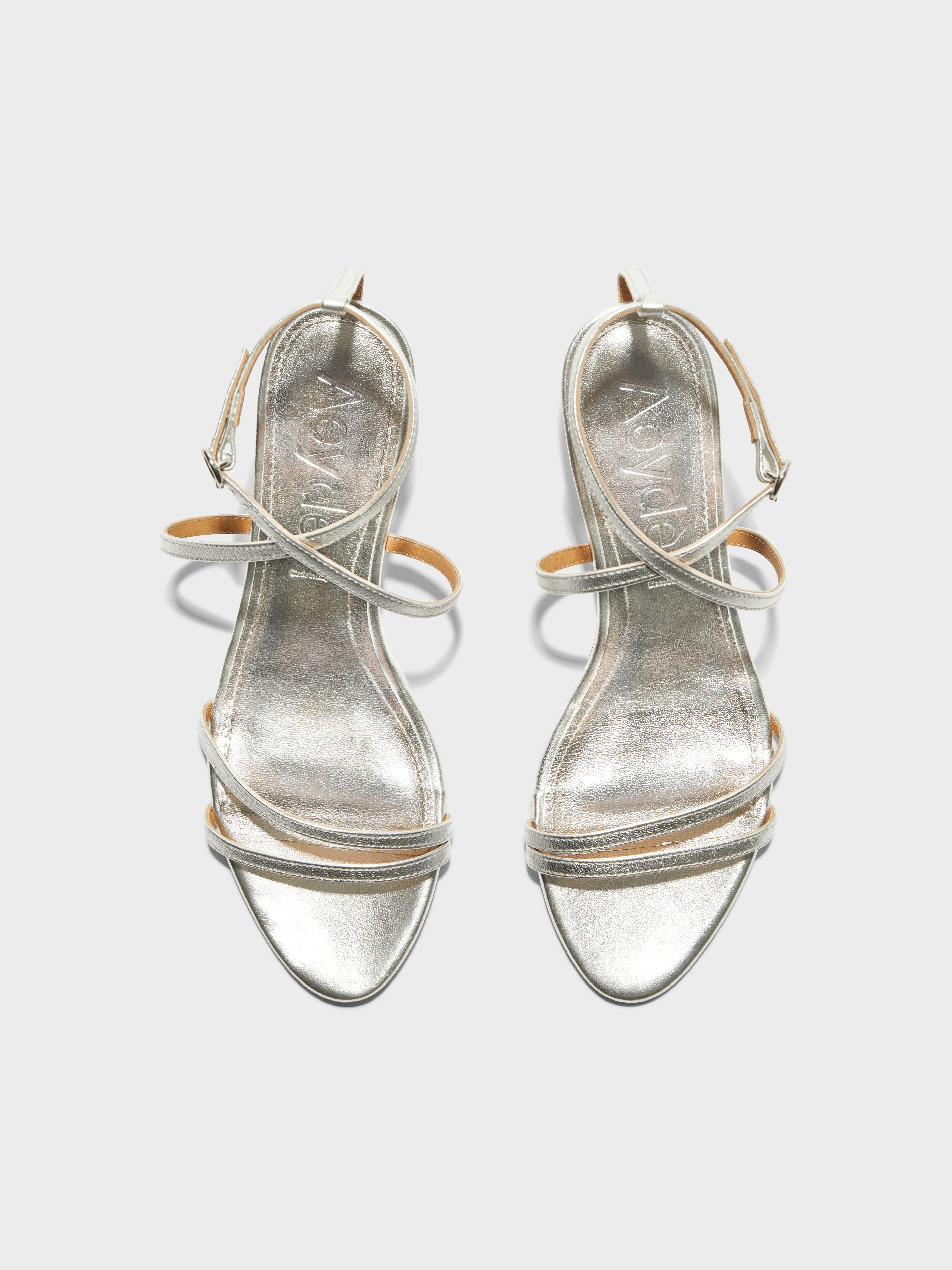 Maeve Leather Stiletto Sandals - Image 5