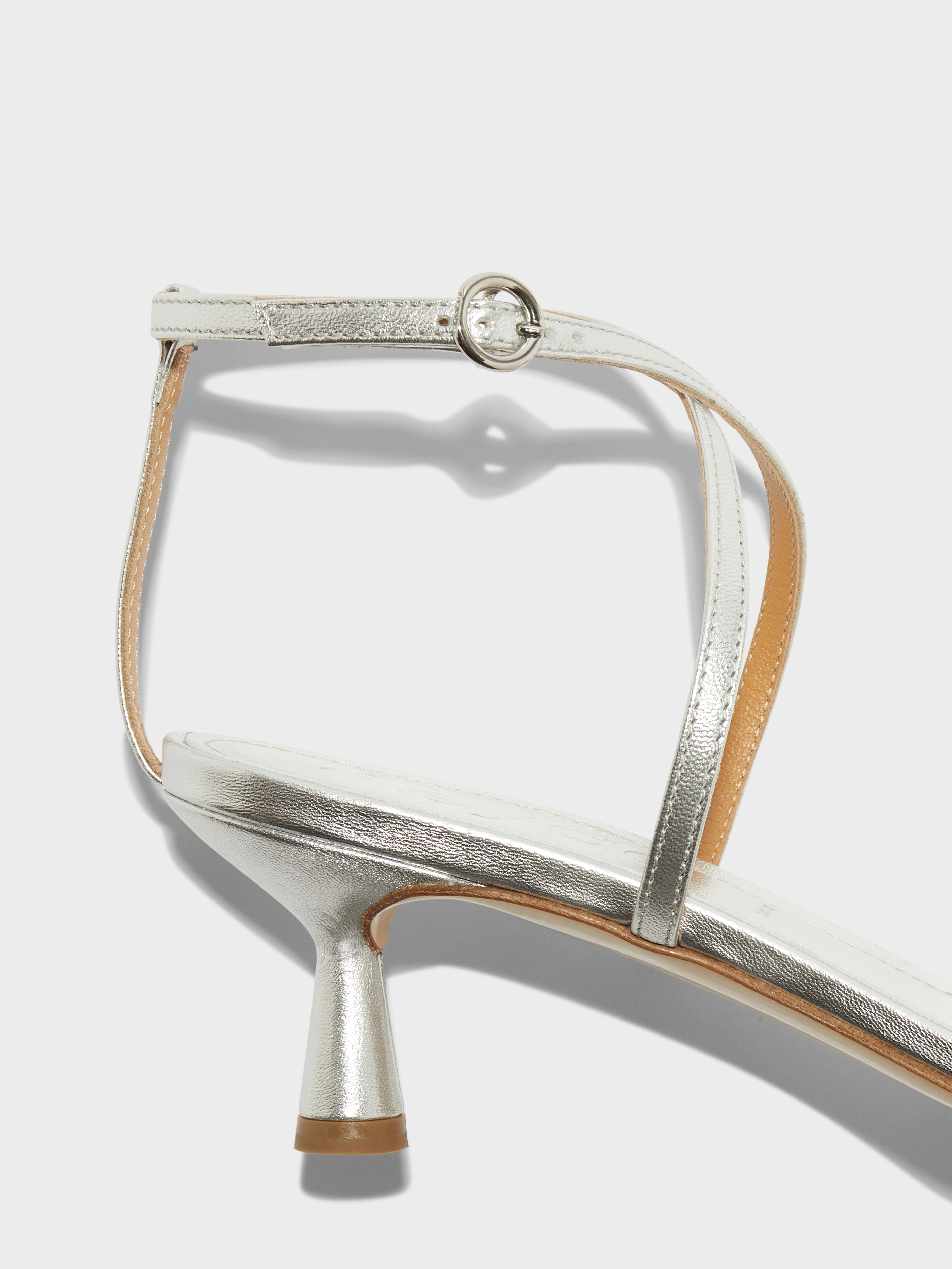 Maeve Leather Stiletto Sandals - Image 4