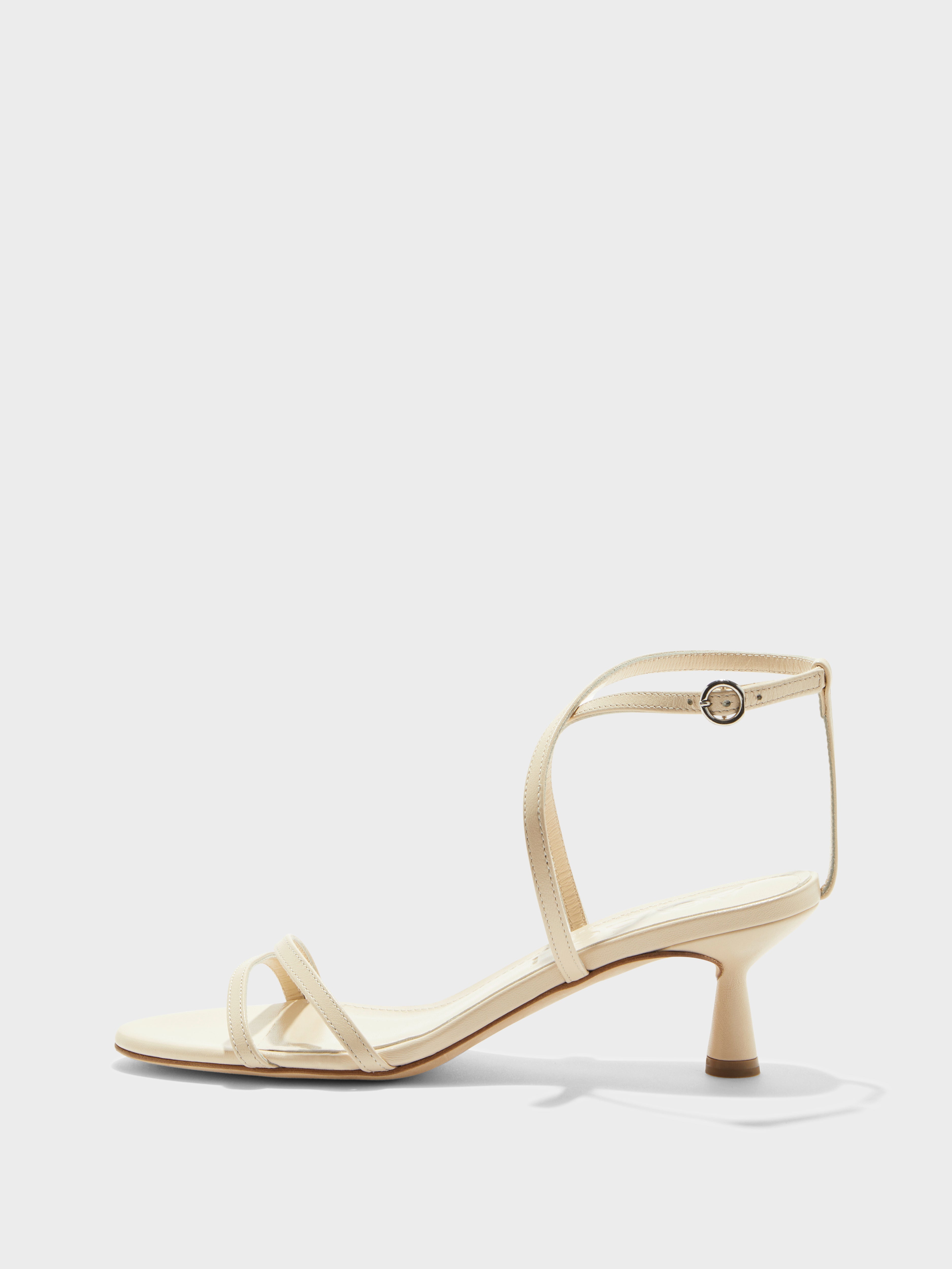 Maeve Leather Stiletto Sandals - Image 1