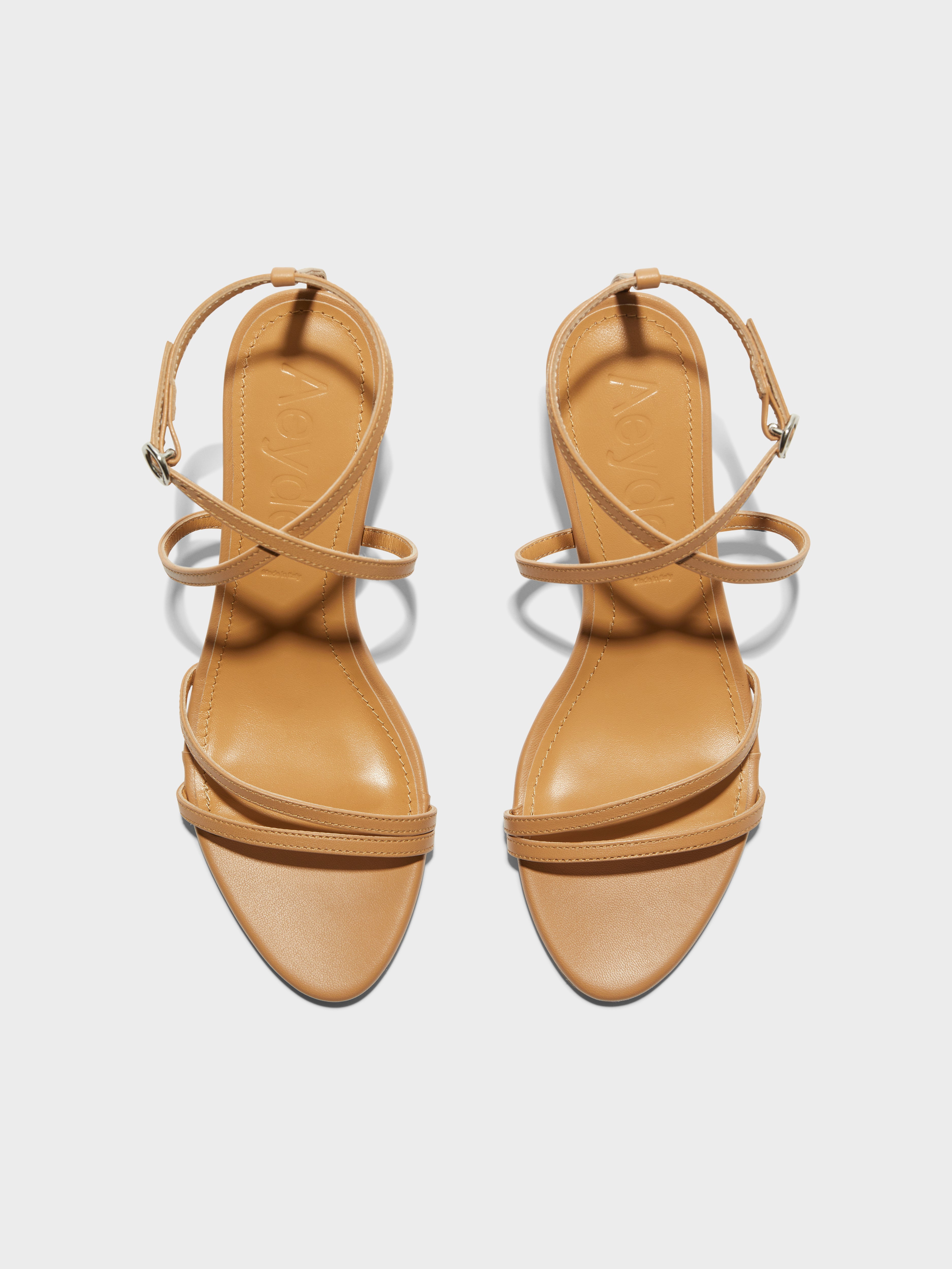 Maeve Leather Stiletto Sandals - Image 5
