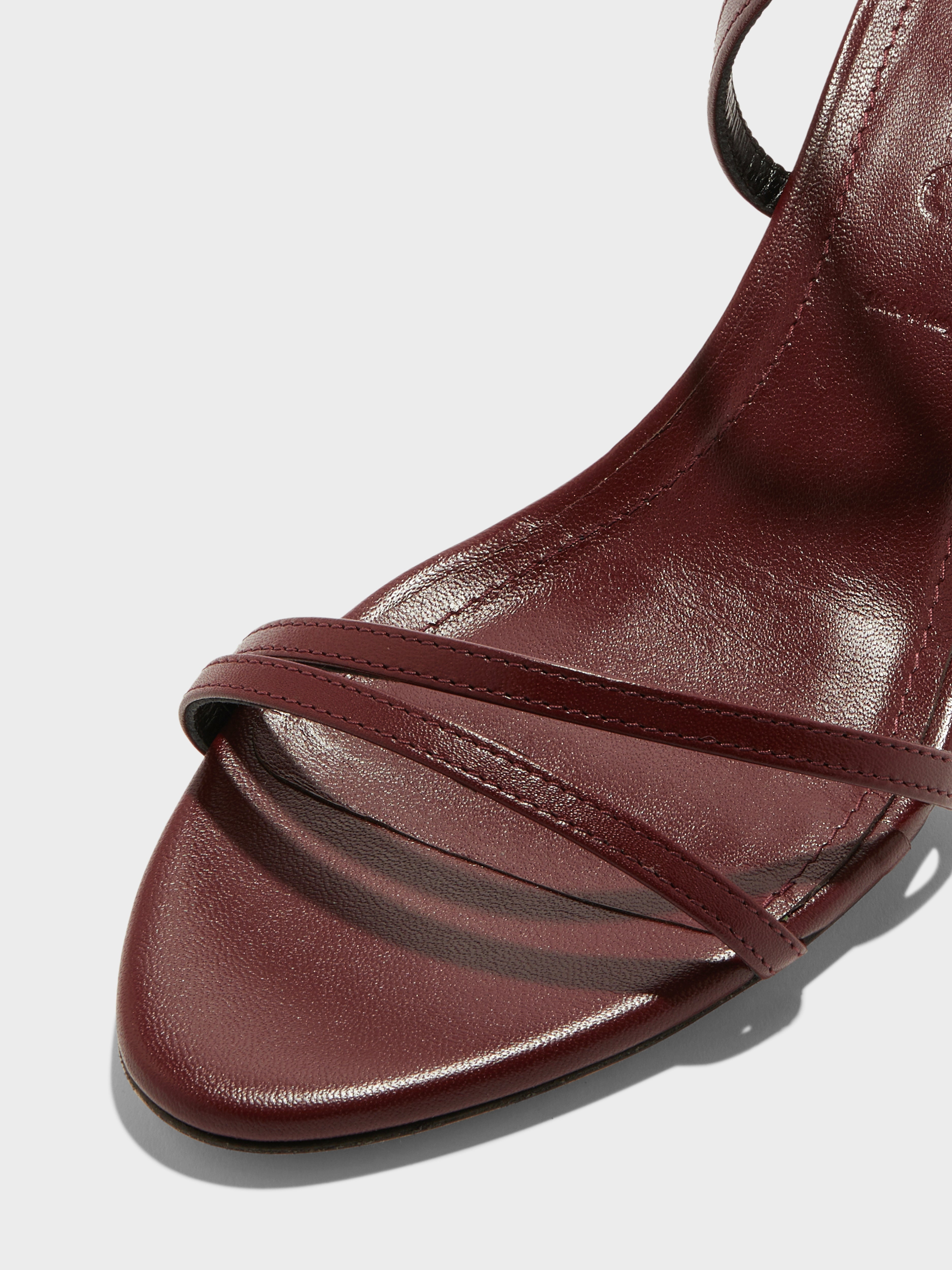 Maeve Leather Stiletto Sandals - Image 3