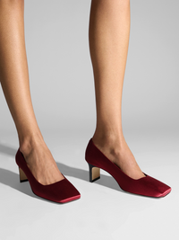Mahlia Satin Pumps