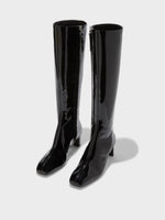Marty Patent Knee-High Boots - Image 3