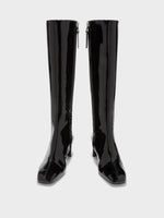 Marty Patent Knee-High Boots - Image 5