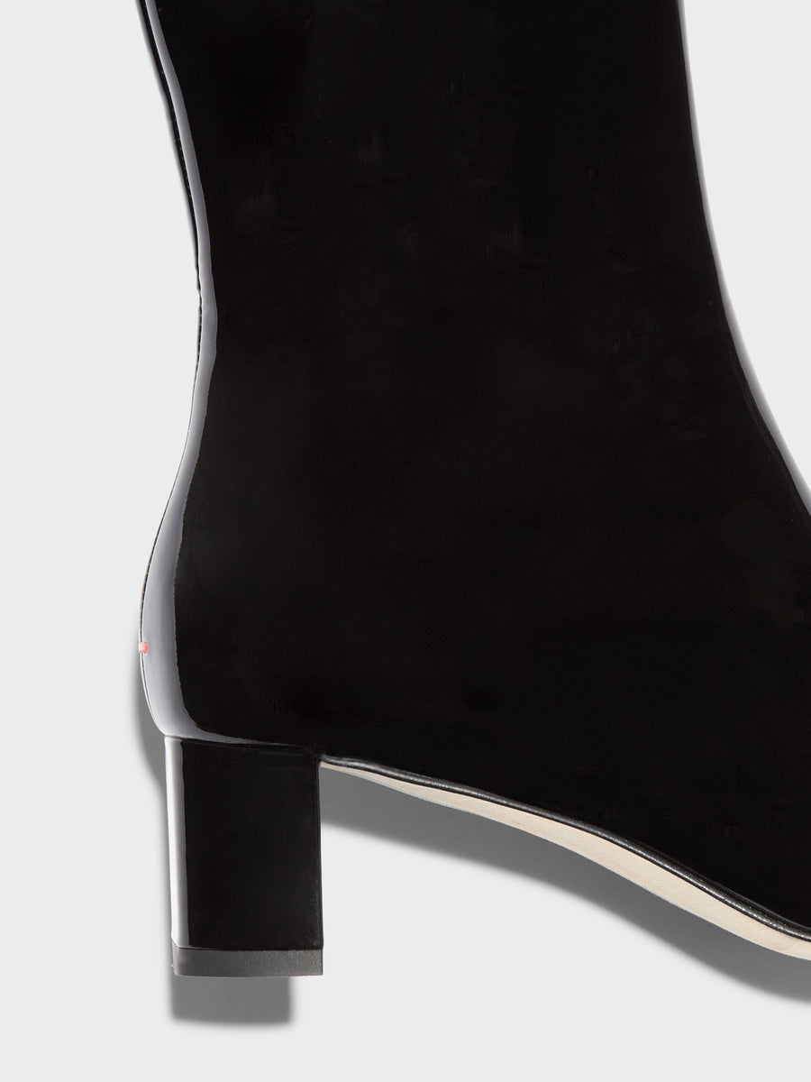 Marty Patent Knee-High Boots