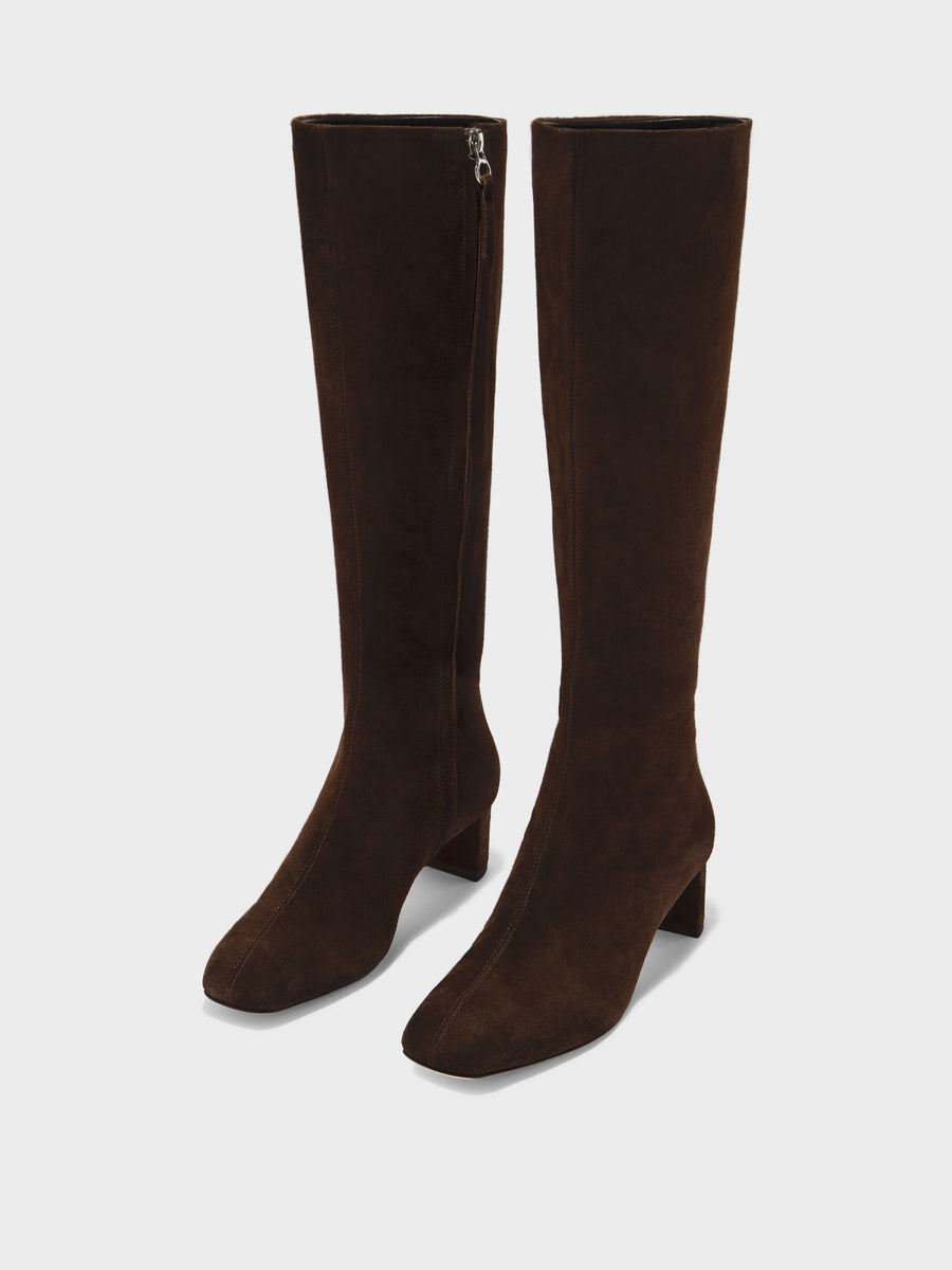 Marty Suede Knee-High Boots
