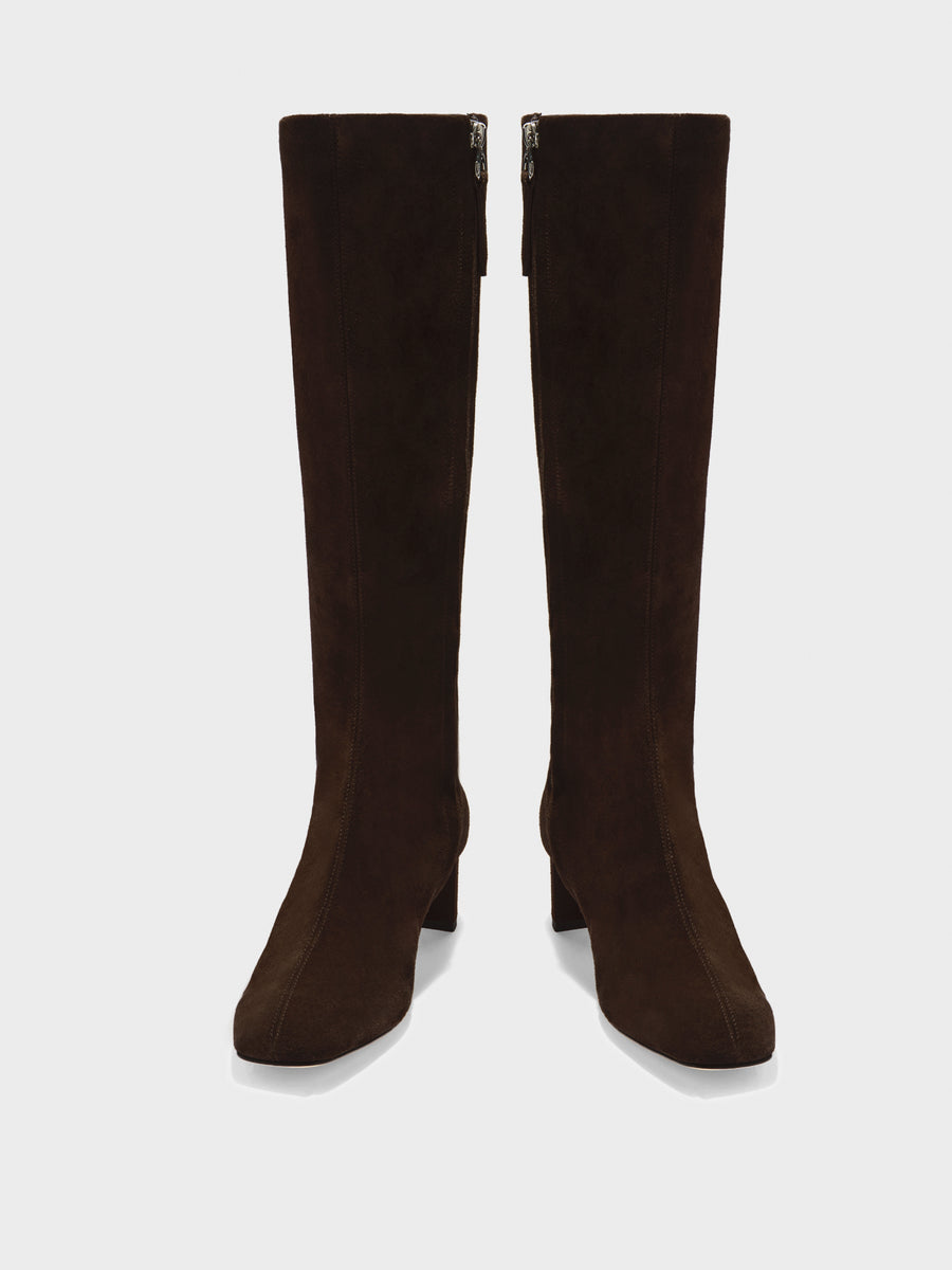 Marty Suede Knee-High Boots