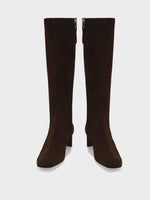 Marty Suede Knee-High Boots - Image 5