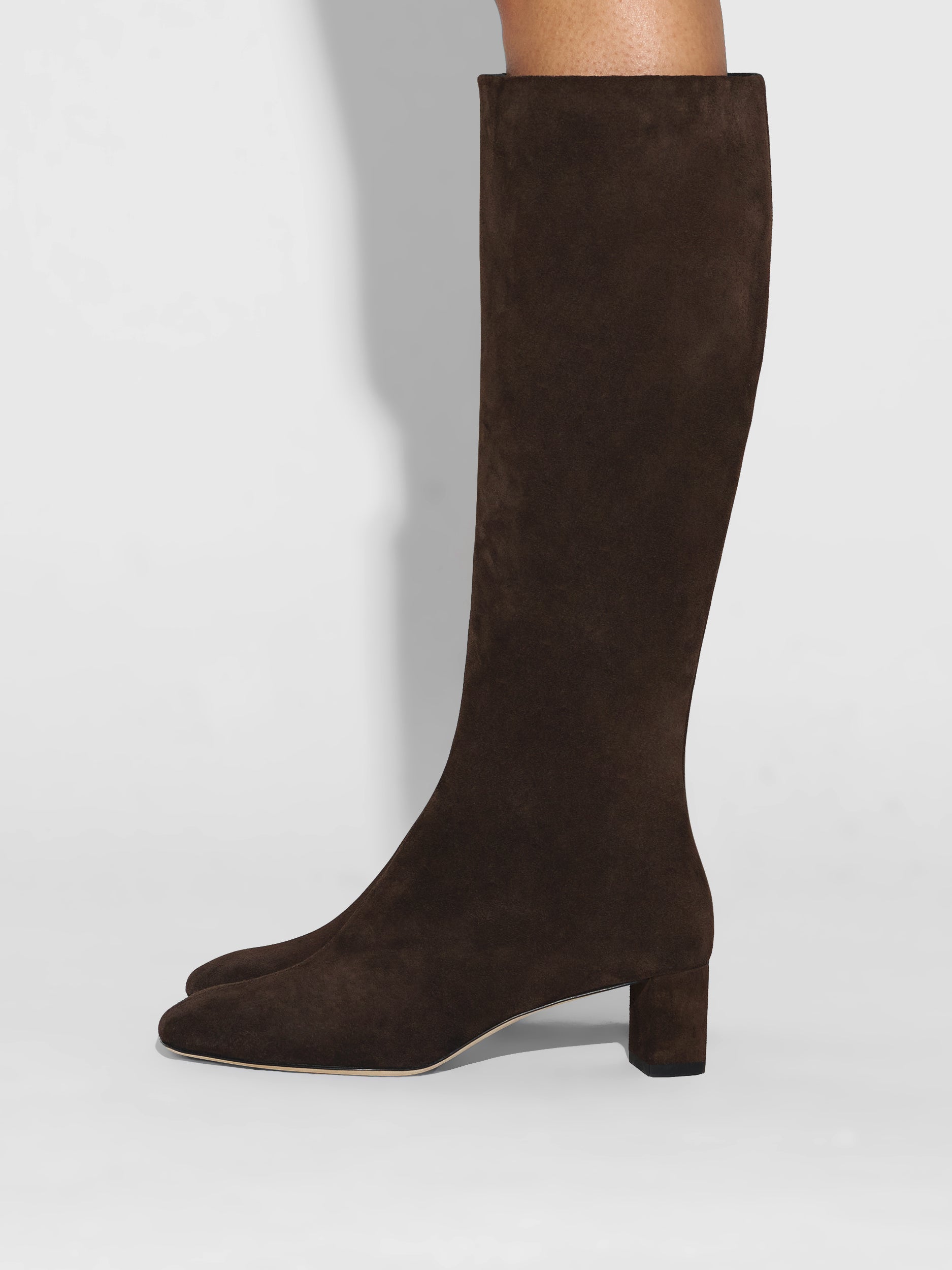 Marty Suede Knee-High Boots - Image 6
