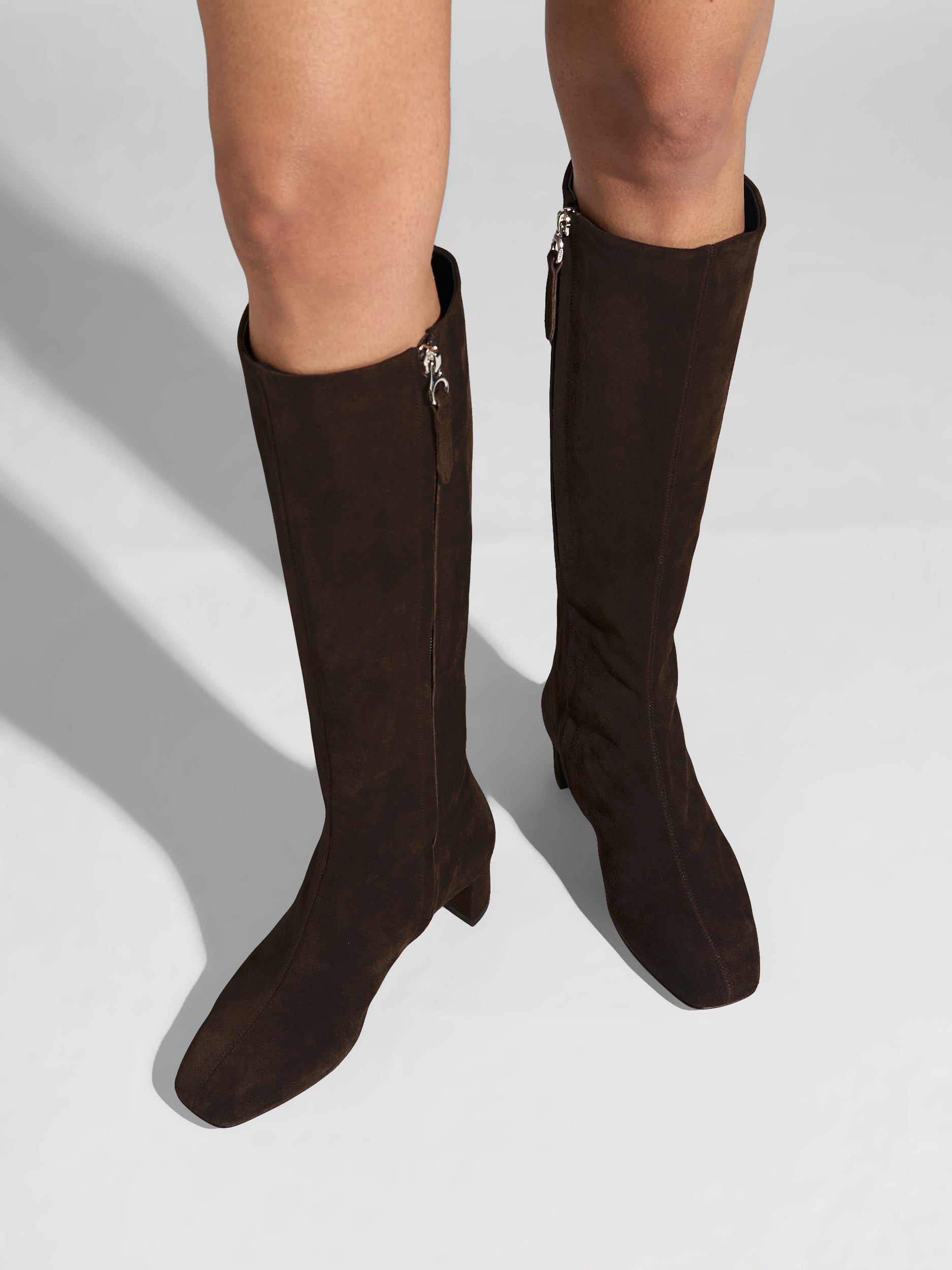 Marty Suede Knee-High Boots - Image 2