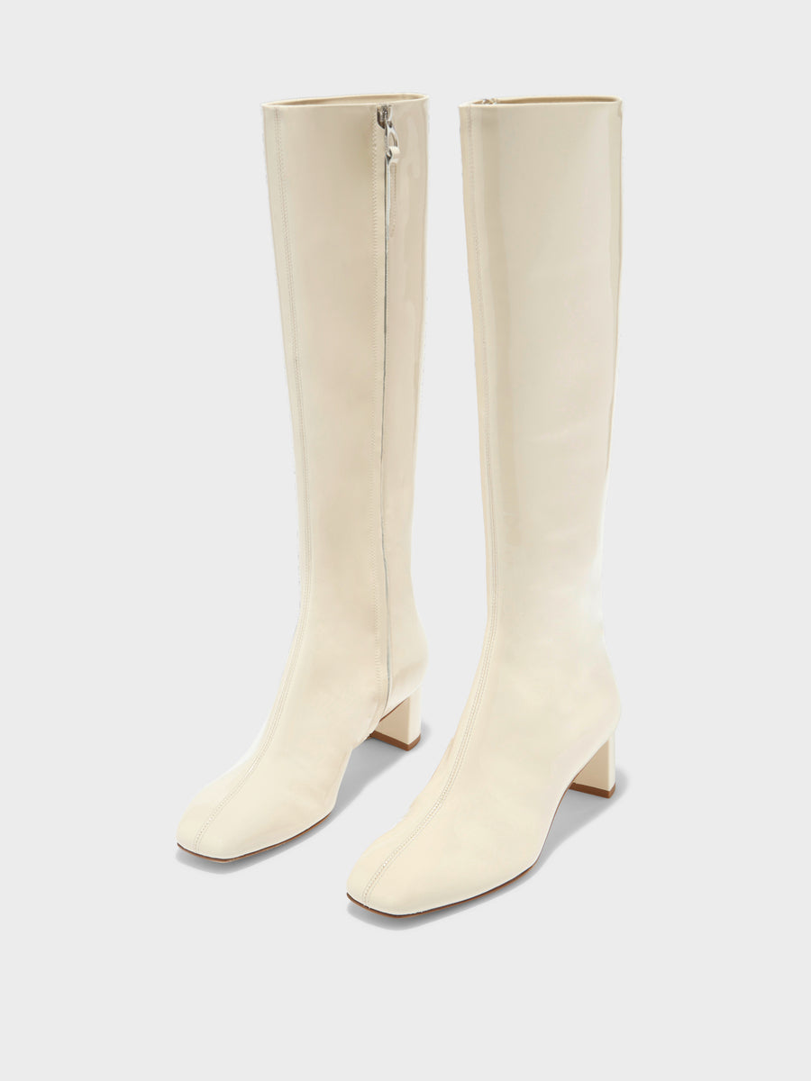Marty Patent Knee-High Boots