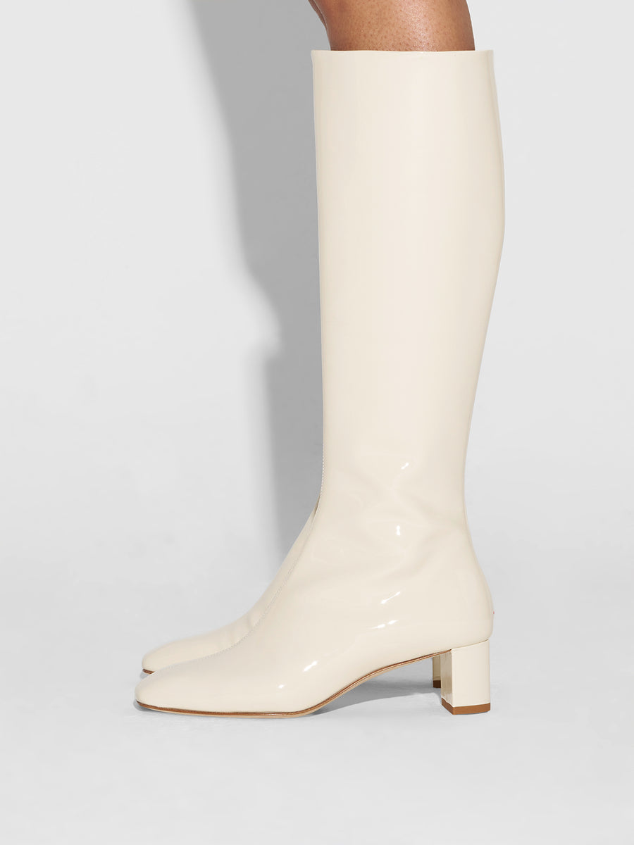 Marty Patent Knee-High Boots