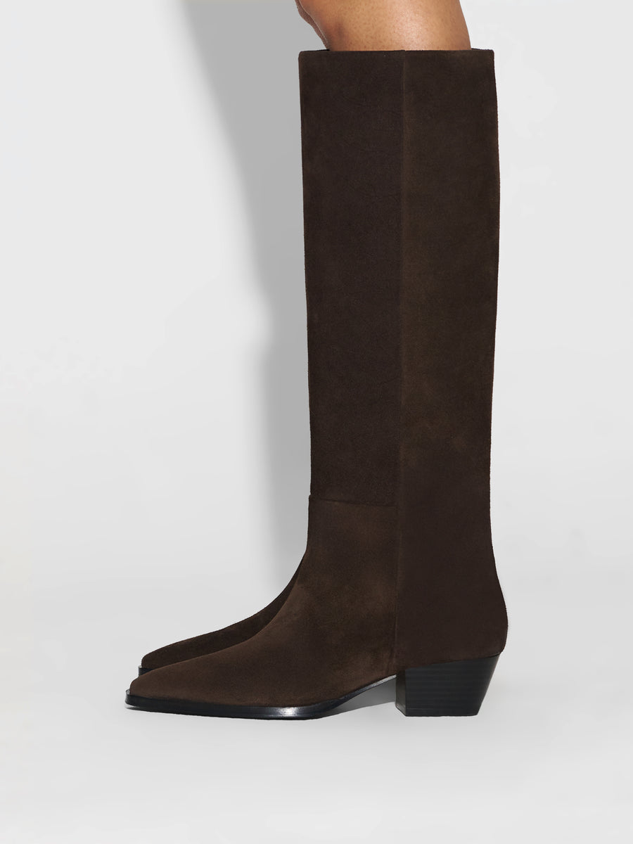 Medea Suede Knee-High Boots
